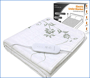 Adjustable 220V Electric Heating Blanket with Overheat Protection Washable Heating Wire for Winter Household Use